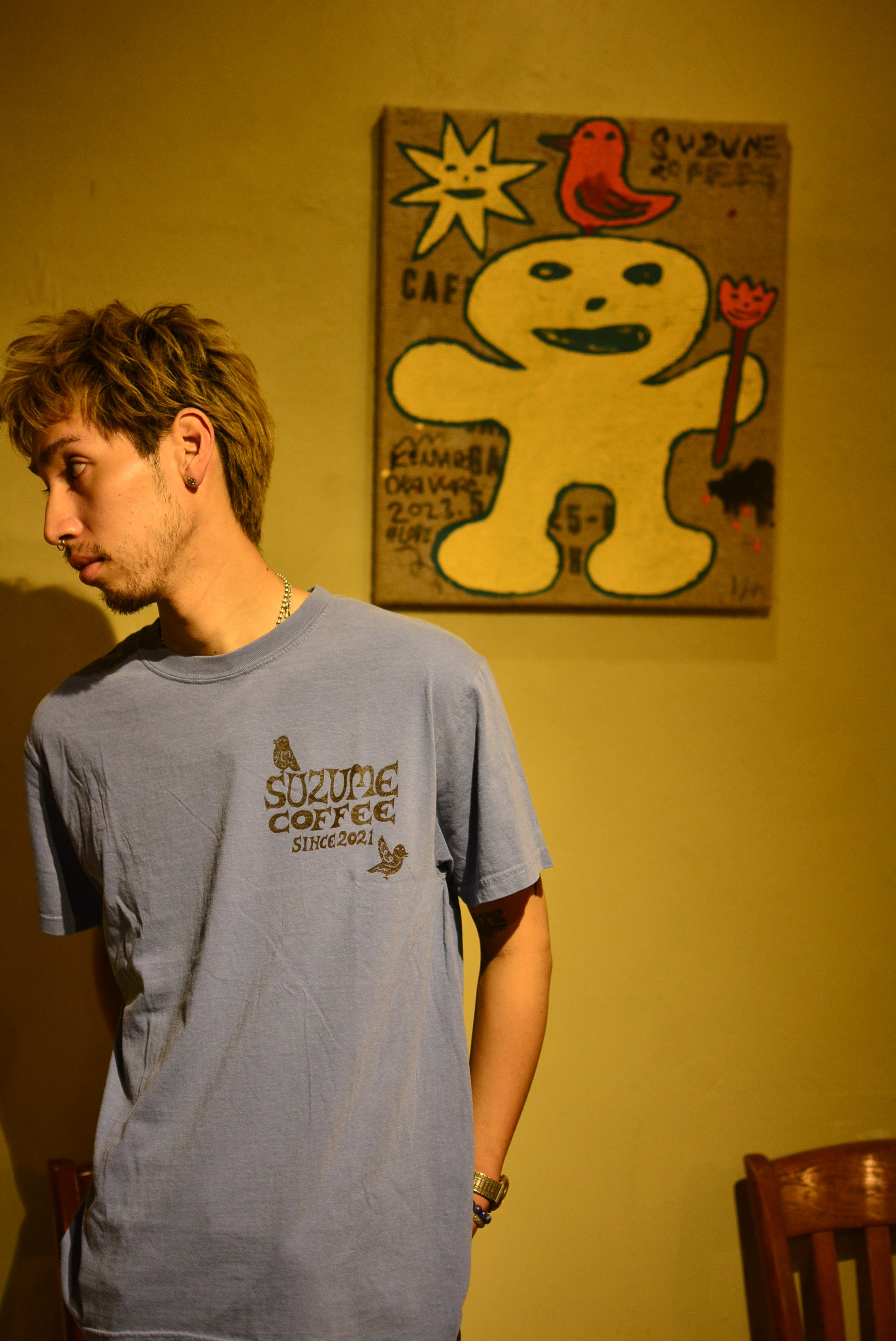すずめTシャツ – すずめ珈琲